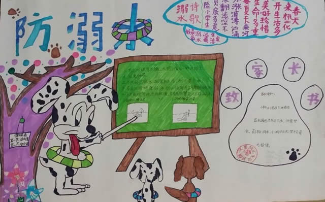 【预防溺水】防溺水小知识手抄报简单又漂亮小学生