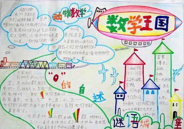 数学小报图片简单又漂亮_数学的定义与结构