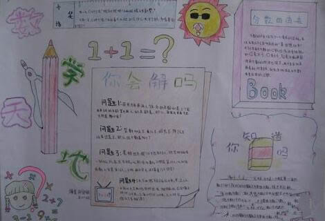 数学小报图片简单又漂亮_数学的定义与结构