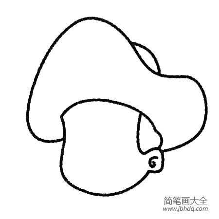 3.然后画上帽子。