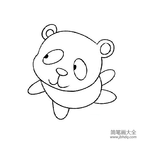 2016大熊猫简笔画大全