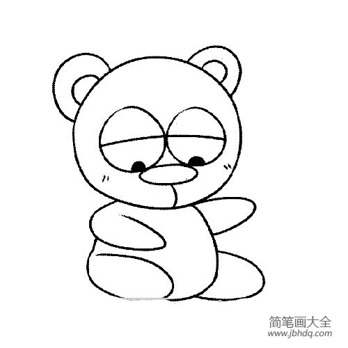 2016大熊猫简笔画大全
