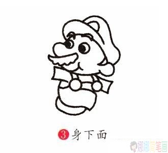 超级玛丽简笔画,超级玛丽简笔画画法（分步）图片