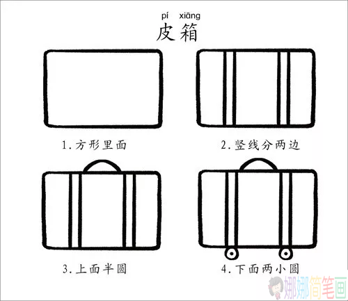 儿歌简笔画，边学儿歌边画画，简单易学