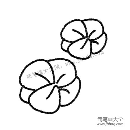 梅花简笔画大全及画法步骤