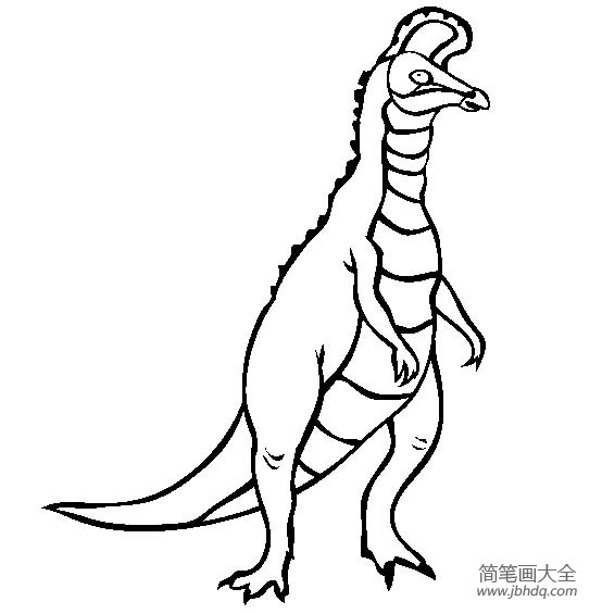 恐龙图片大全 赖氏龙简笔画图片