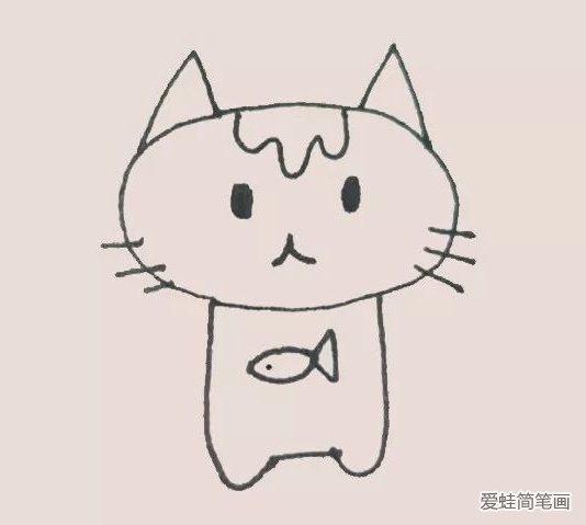 小猫简笔画