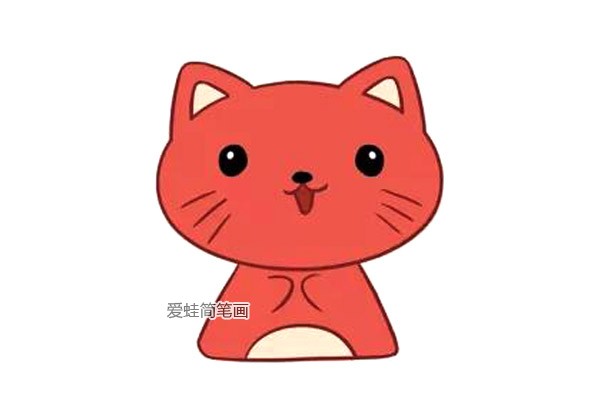 小猫简笔画图片3