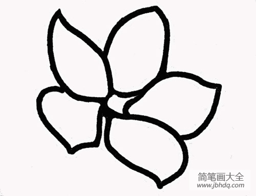 樱花简笔画画法