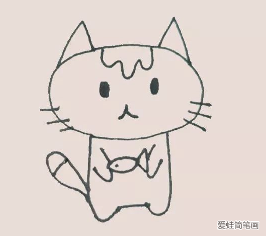 小猫简笔画