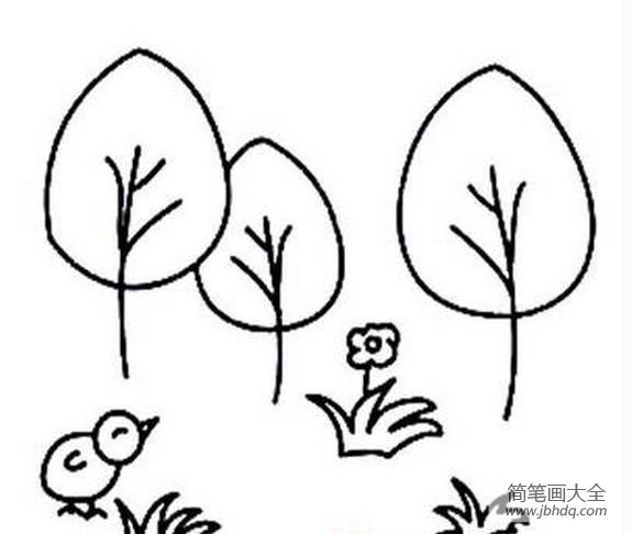 怎么画花朵简笔画 美丽的花朵简笔画