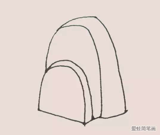 书包简笔画