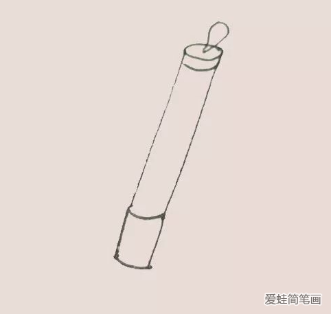 简笔画之毛笔