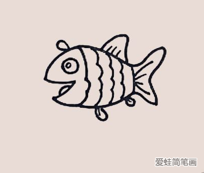 小鱼简笔画