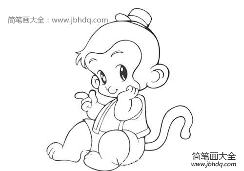 调皮的猴子