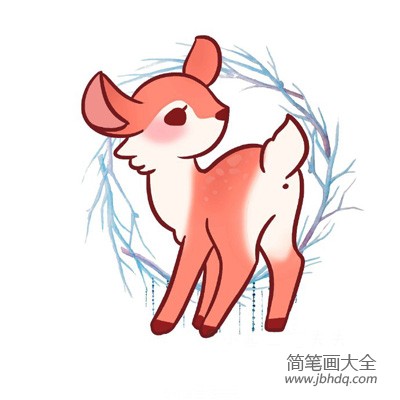 小鹿简笔画教程