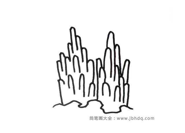 海底植物的简笔画图片2