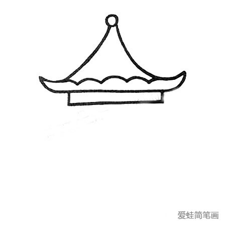 亭子简笔画