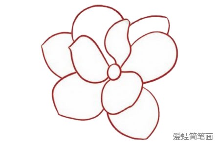 玉兰花简笔画