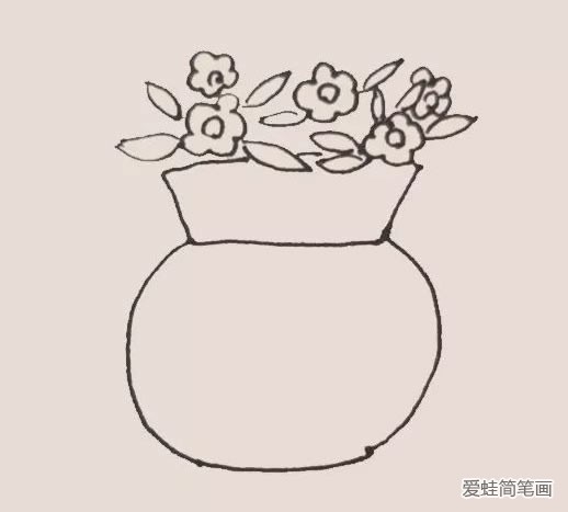 花瓶简笔画