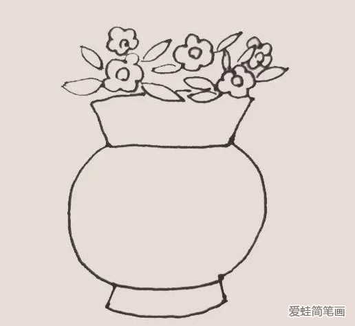 花瓶简笔画