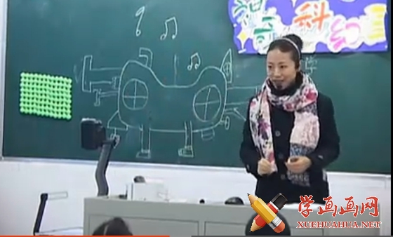 神奇的科幻画_怎么画好小学生科幻画视频教程(1)