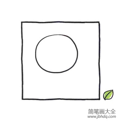 四步画出可爱简笔画 阳光天使向日葵