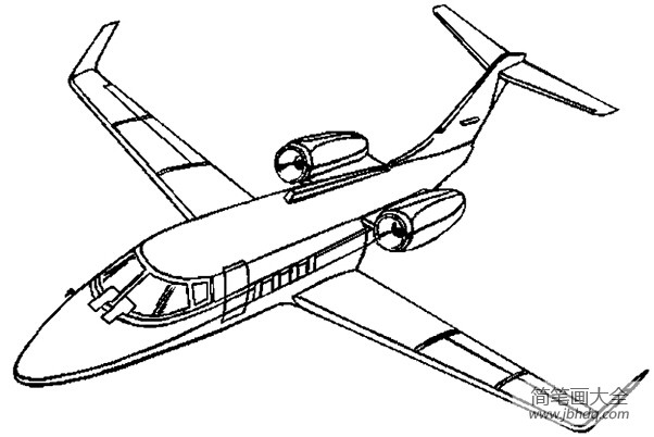 儿童飞机简笔画图片