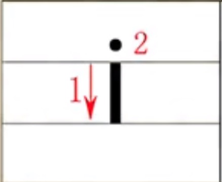 拼音韵母i的正确书写笔顺
