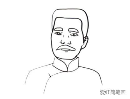 鲁迅简笔画